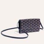 Goyard Varenne Continental Wallet Navy Blue
